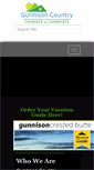 Mobile Screenshot of gunnisonchamber.com